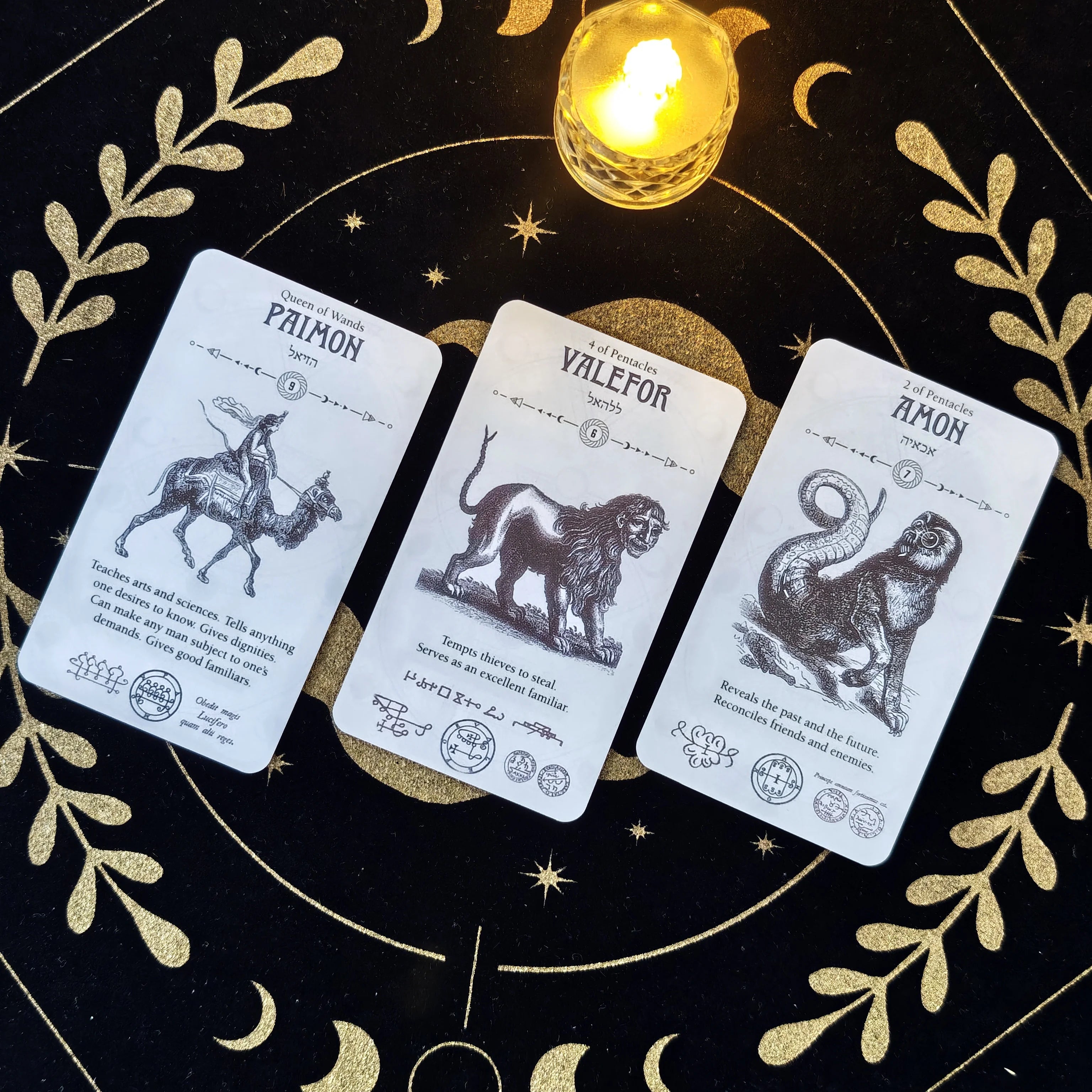 Occult Tarot Cards Set a 78 Deck 