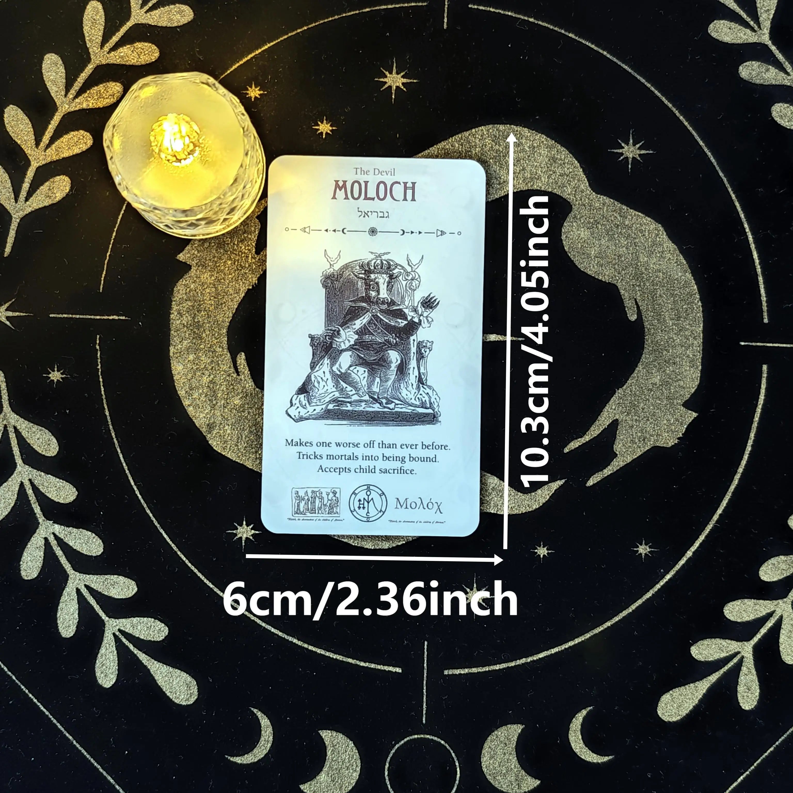 Occult Tarot Cards Set a 78 Deck 